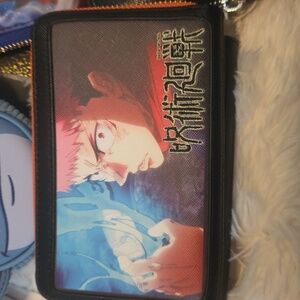 Jujutsu Kaisen Yuji Itadori Cosplay Zip Around Wallet